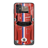 Racing Vintage Samsung Galaxy M31s Glass Back Cover Online