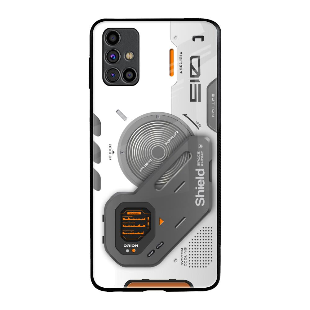 Liberty Cyber Samsung Galaxy M31s Glass Back Cover Online