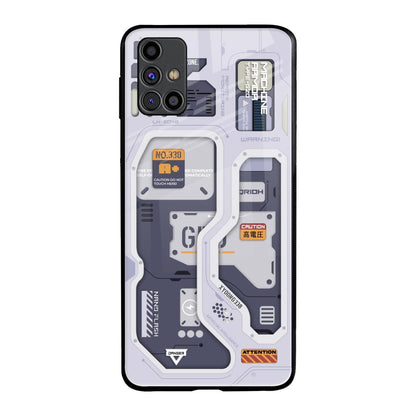 Tech Savvy Samsung Galaxy M31s Glass Back Cover Online