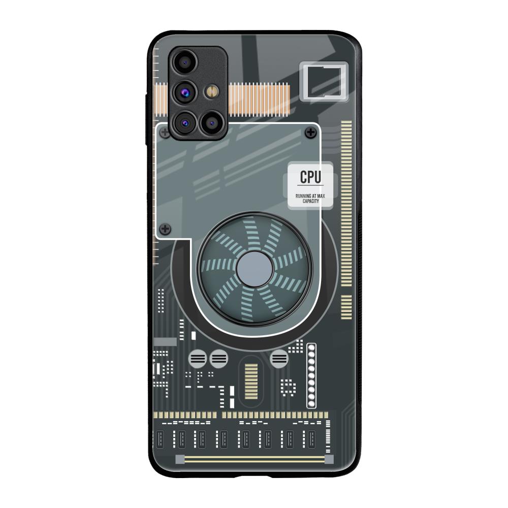 Motherboard Circuit Samsung Galaxy M31s Glass Back Cover Online