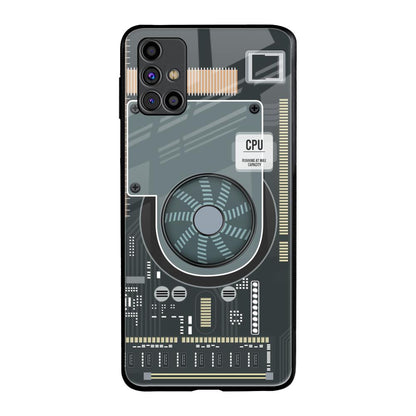 Motherboard Circuit Samsung Galaxy M31s Glass Back Cover Online