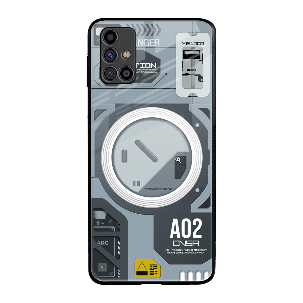 Modern Technology Samsung Galaxy M31s Glass Back Cover Online