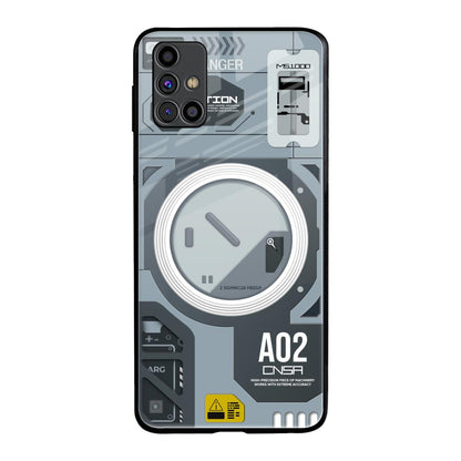 Modern Technology Samsung Galaxy M31s Glass Back Cover Online