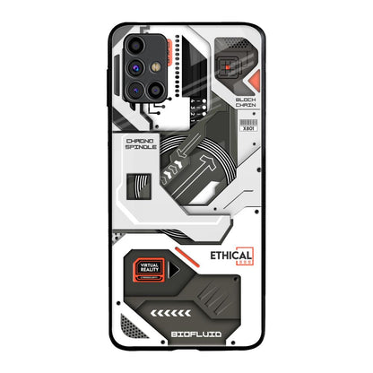 Explore Circuit Samsung Galaxy M31s Glass Back Cover Online