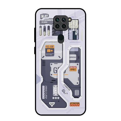 Tech Savvy Redmi Note 9 Glass Back Cover Online