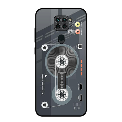 Retro Recorder Redmi Note 9 Glass Back Cover Online