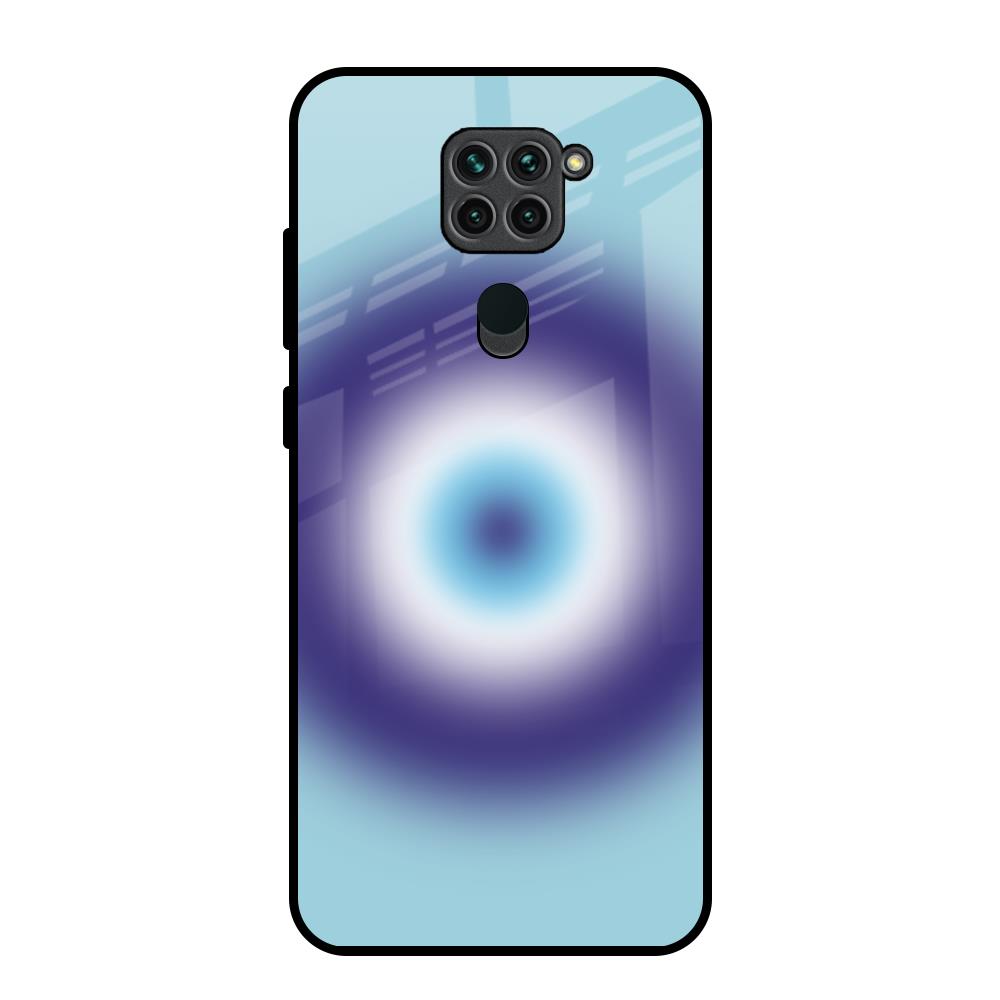 Evil Eye Art Redmi Note 9 Glass Back Cover Online