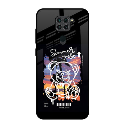 Summer Vibe Redmi Note 9 Glass Back Cover Online