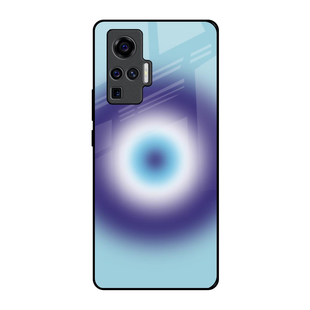 Evil Eye Art Vivo X50 Pro Glass Back Cover Online