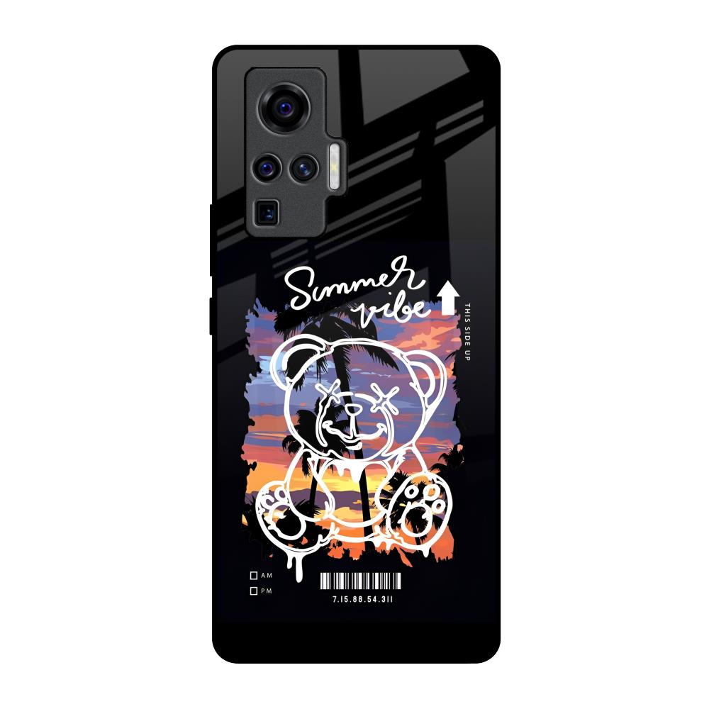 Summer Vibe Vivo X50 Pro Glass Back Cover Online