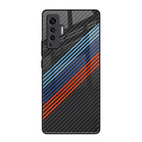 Carbon Inspired Vivo X50 Glass Back Cover Online