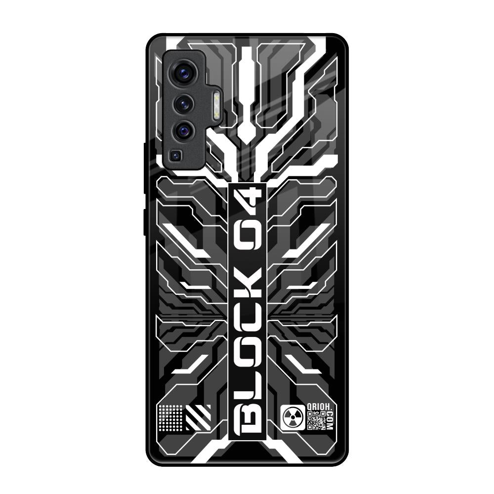 Monochrome Magic Vivo X50 Glass Back Cover Online