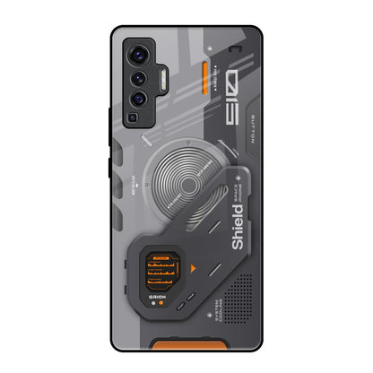 Tech Lifestyle Vivo X50 Glass Back Cover Online