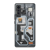 Retro Futuristic Vivo X50 Glass Back Cover Online