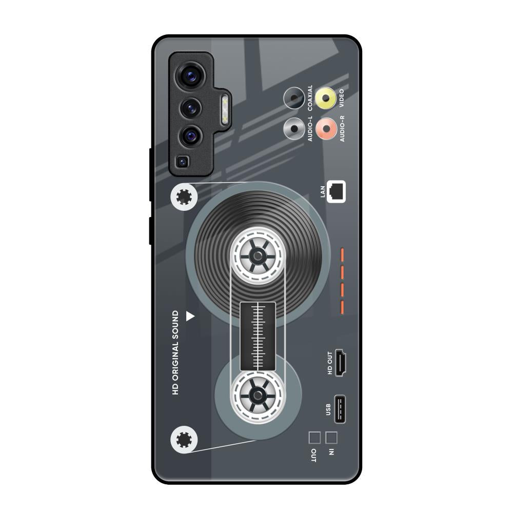 Retro Recorder Vivo X50 Glass Back Cover Online