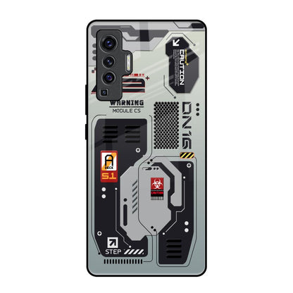 Techno Vibes Vivo X50 Glass Back Cover Online