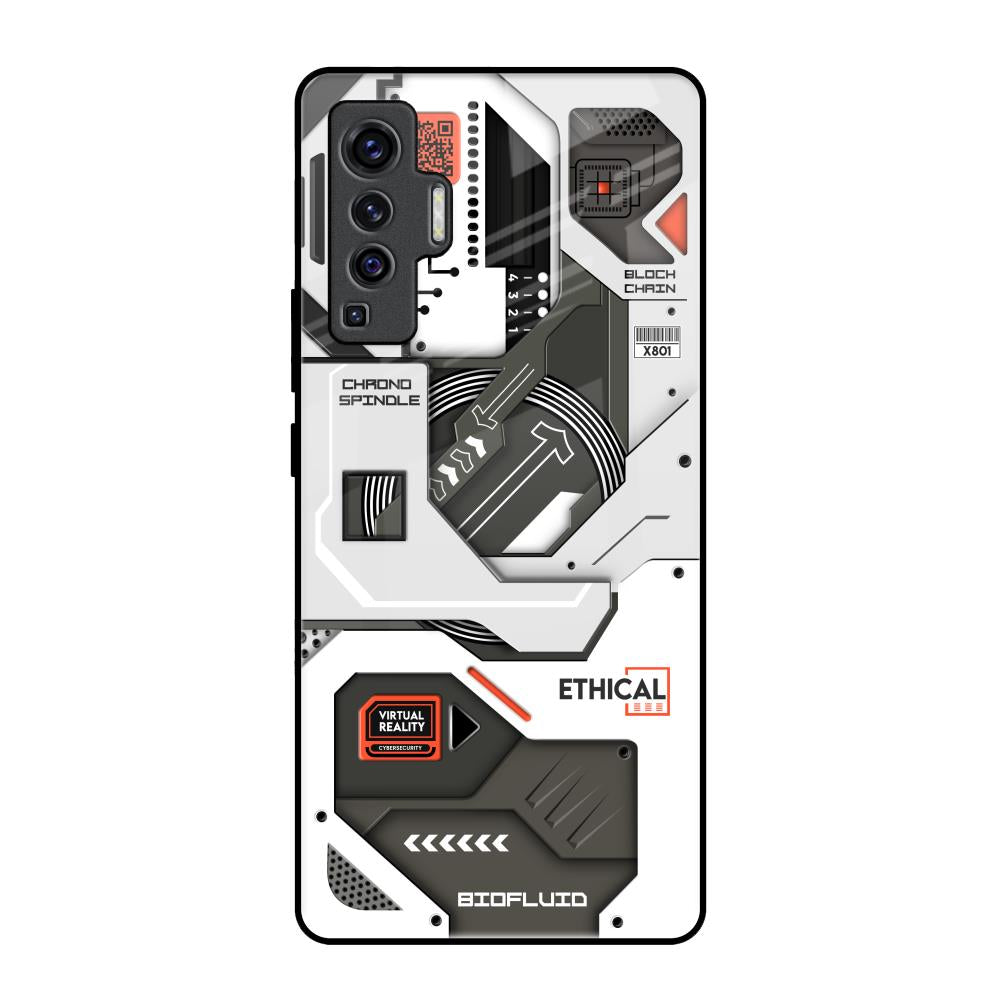Explore Circuit Vivo X50 Glass Back Cover Online