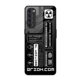 Futuristic Art Oppo Reno4 Pro Glass Back Cover Online