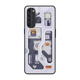 Tech Savvy Oppo Reno4 Pro Glass Back Cover Online