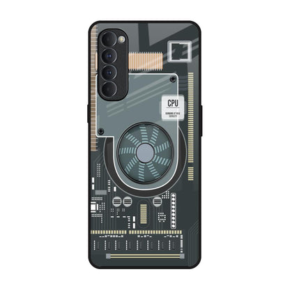 Motherboard Circuit Oppo Reno4 Pro Glass Back Cover Online