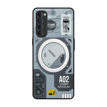 Modern Technology Oppo Reno4 Pro Glass Back Cover Online