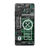 Green Camo Circuit Samsung Galaxy Note 20 Glass Back Cover Online