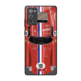Racing Vintage Samsung Galaxy Note 20 Glass Back Cover Online