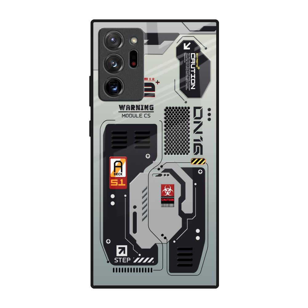 Techno Vibes Samsung Galaxy Note 20 Ultra Glass Back Cover Online