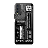 Futuristic Art Vivo Y20 Glass Back Cover Online