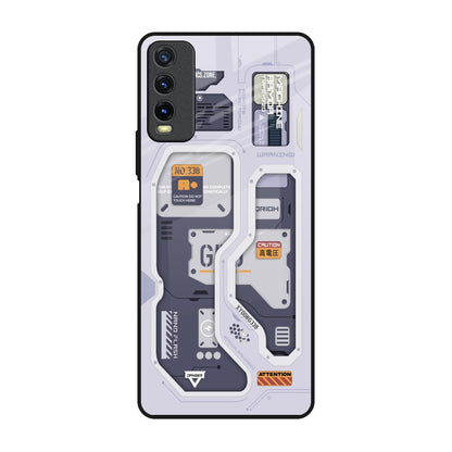 Tech Savvy Vivo Y20 Glass Back Cover Online