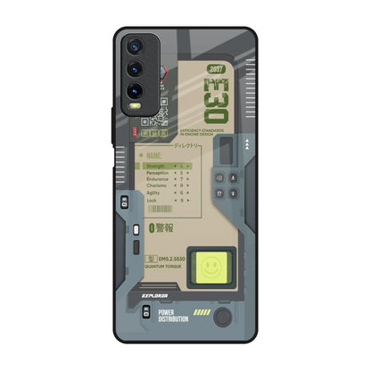 Art Station Vivo Y20 Glass Back Cover Online