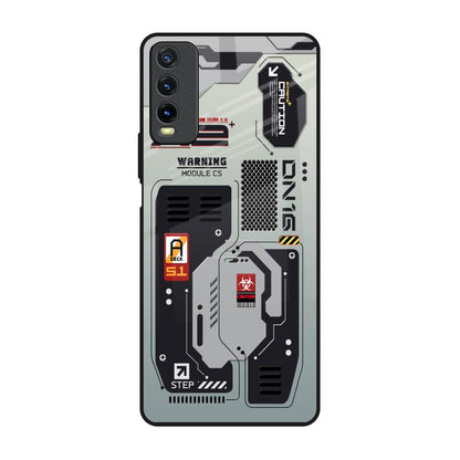 Techno Vibes Vivo Y20 Glass Back Cover Online
