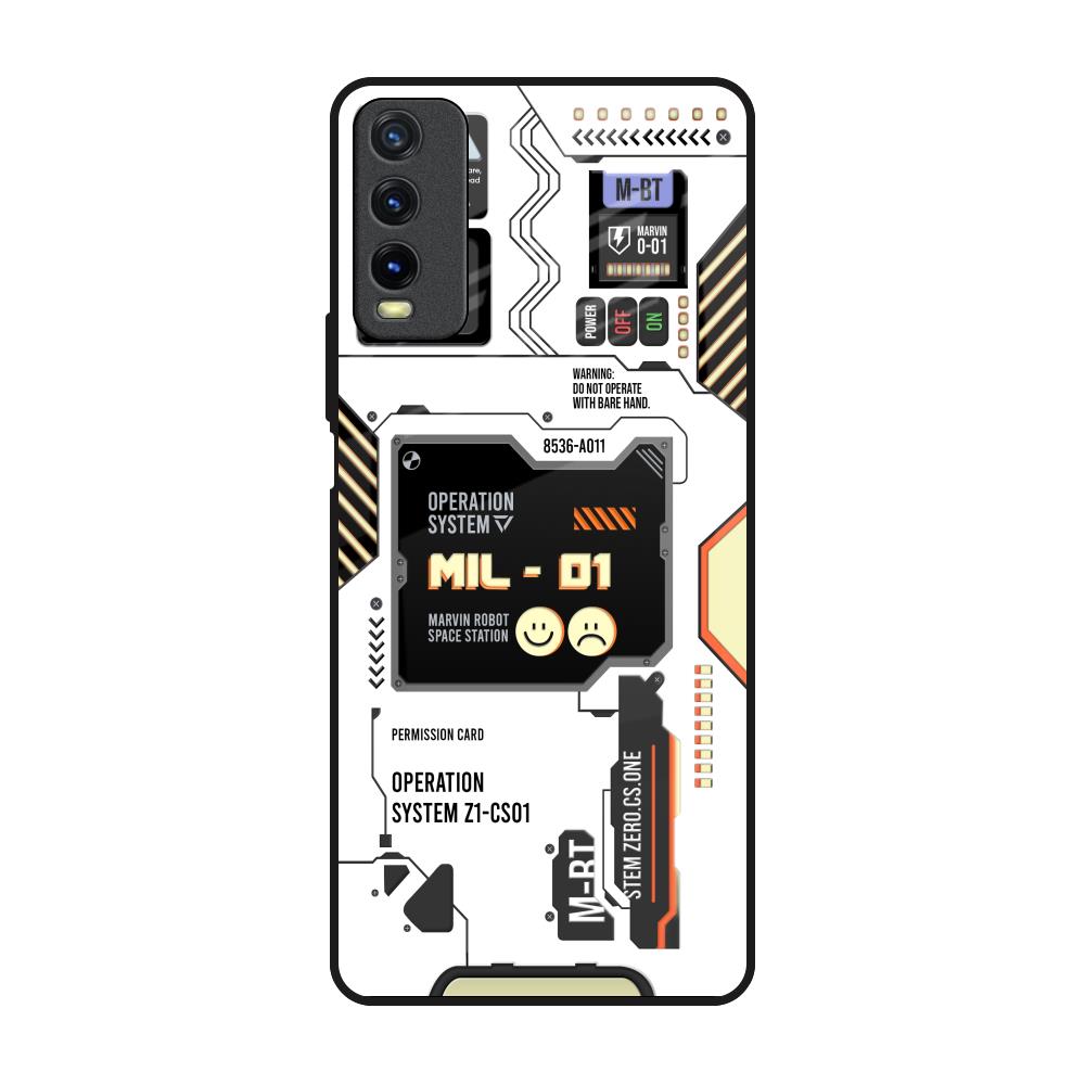 Tech Display Vivo Y20 Glass Back Cover Online