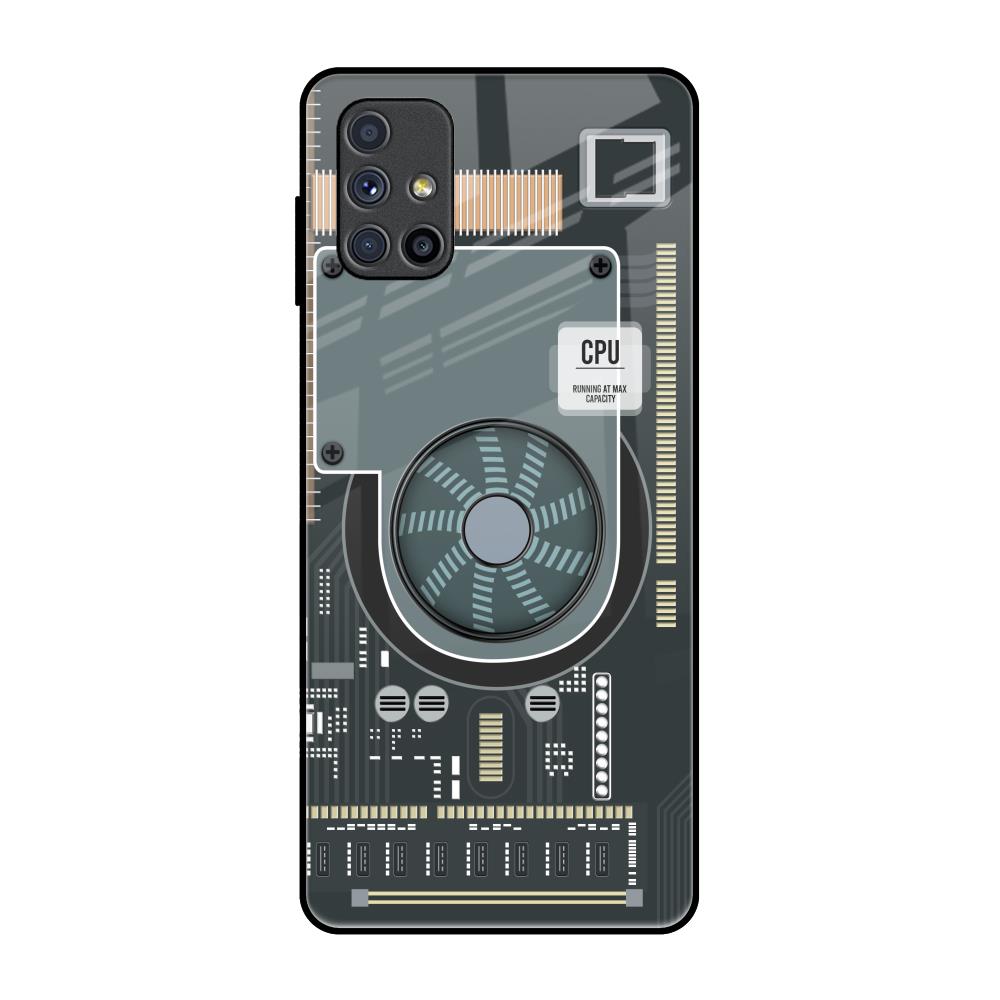 Motherboard Circuit Samsung Galaxy M51 Glass Back Cover Online