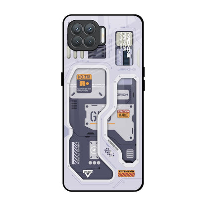 Tech Savvy Oppo F17 Pro Glass Back Cover Online