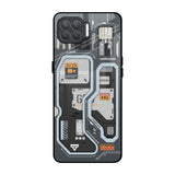 Retro Futuristic Oppo F17 Pro Glass Back Cover Online