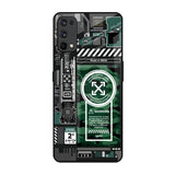 Green Camo Circuit Realme 7 Pro Glass Back Cover Online