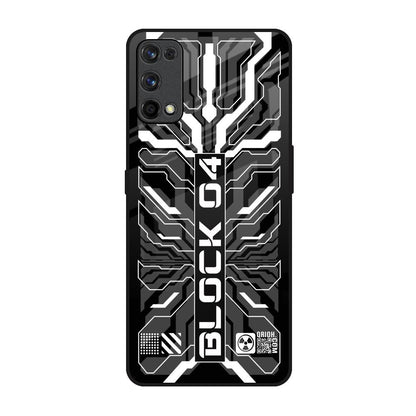 Monochrome Magic Realme 7 Pro Glass Back Cover Online