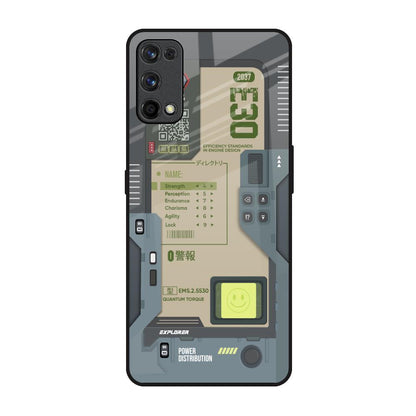 Art Station Realme 7 Pro Glass Back Cover Online