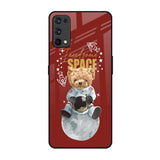 Astronaut Bear Realme 7 Pro Glass Back Cover Online