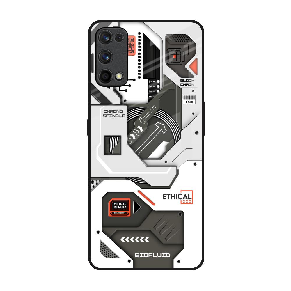 Explore Circuit Realme 7 Pro Glass Back Cover Online