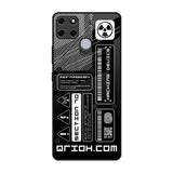Futuristic Art Realme C12 Glass Back Cover Online