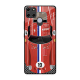 Racing Vintage Realme C12 Glass Back Cover Online