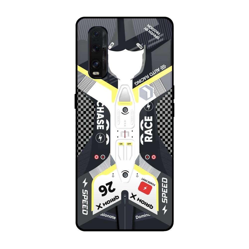 Car Enthusiast Oppo Find X2 Glass Back Cover Online