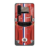 Racing Vintage Oppo Find X2 Glass Back Cover Online