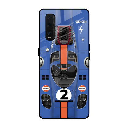 Car Adiction Oppo Find X2 Glass Back Cover Online