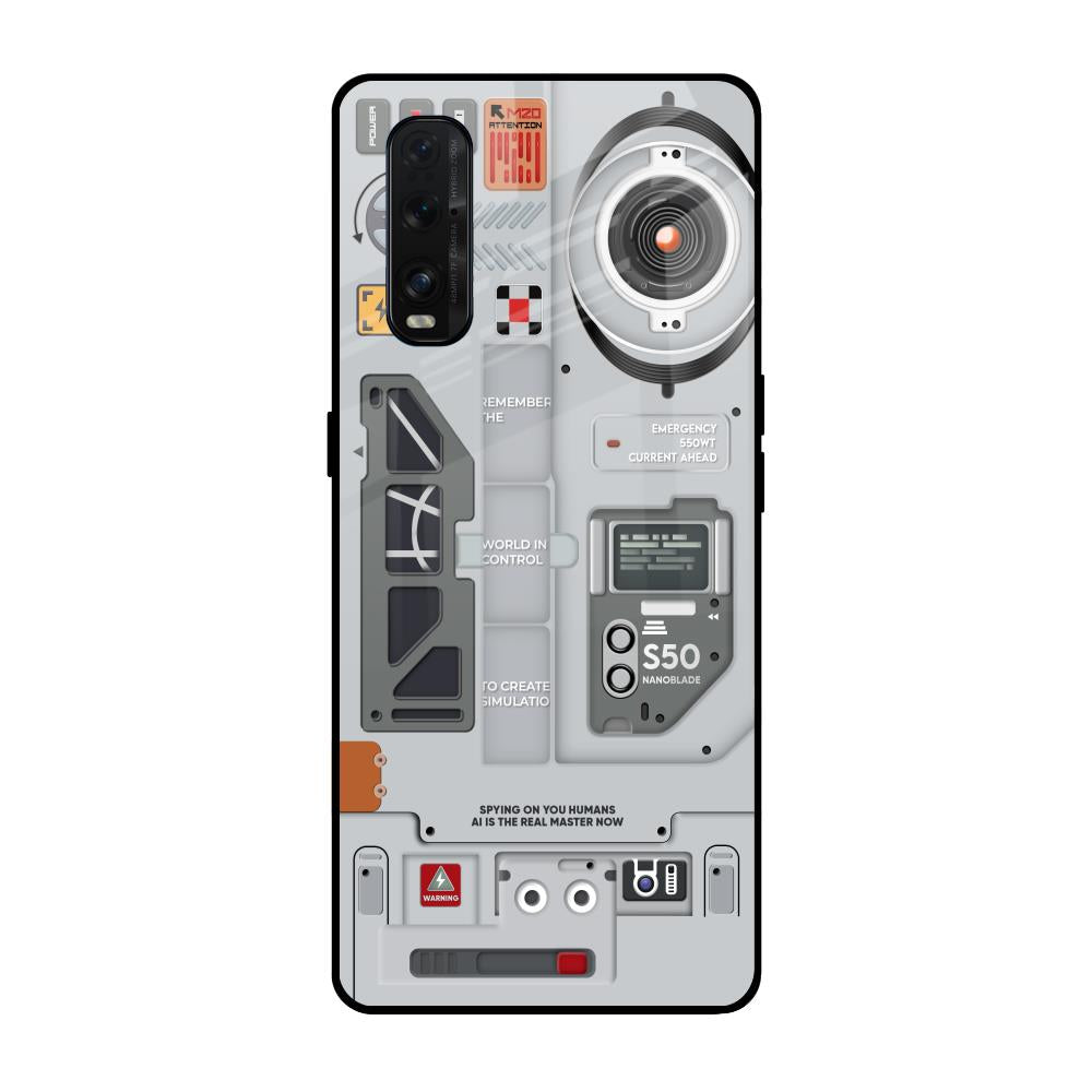 Plasma Shield Oppo Find X2 Glass Back Cover Online