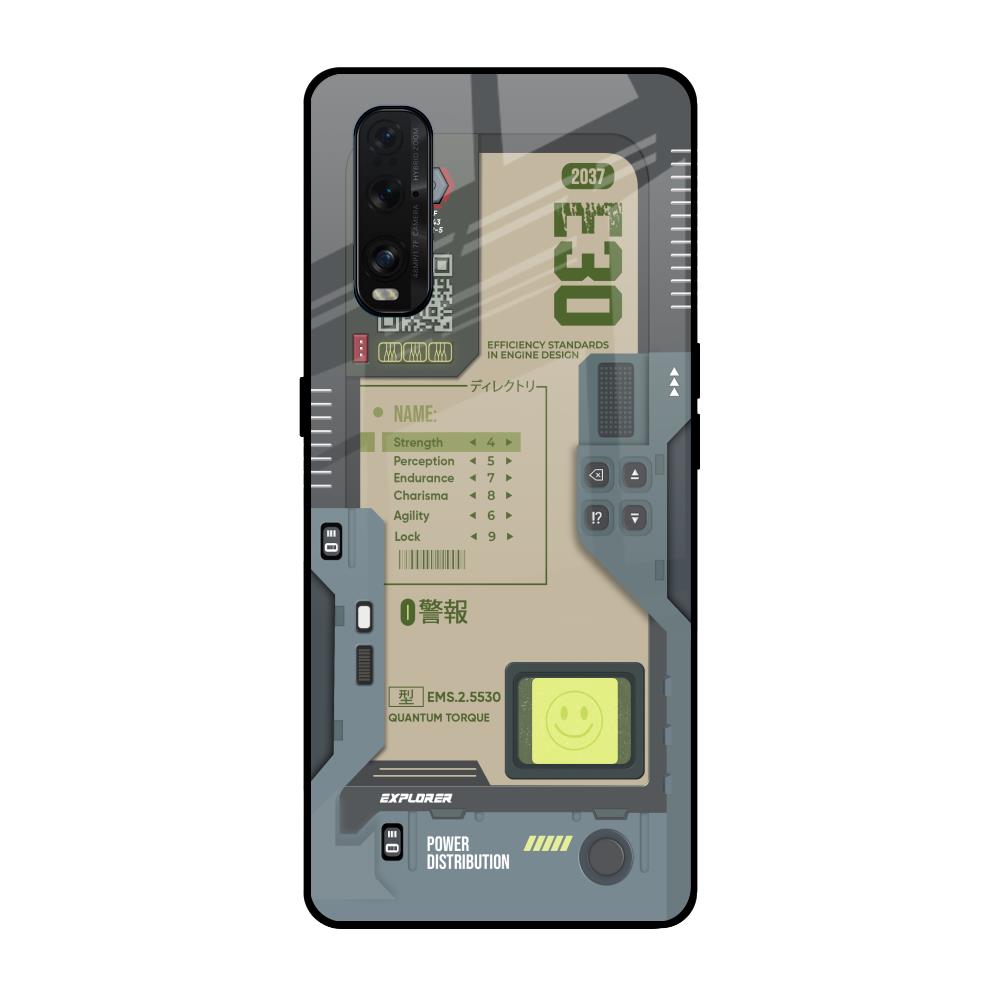 Art Station Oppo Find X2 Glass Back Cover Online