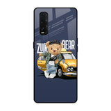 Adventurous Bear Oppo Find X2 Glass Back Cover Online