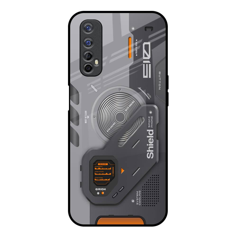 Tech Lifestyle Realme 7 Glass Back Cover Online